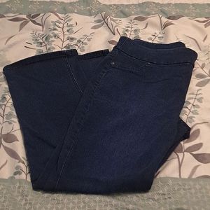 Chico's bootleg stretch jeans